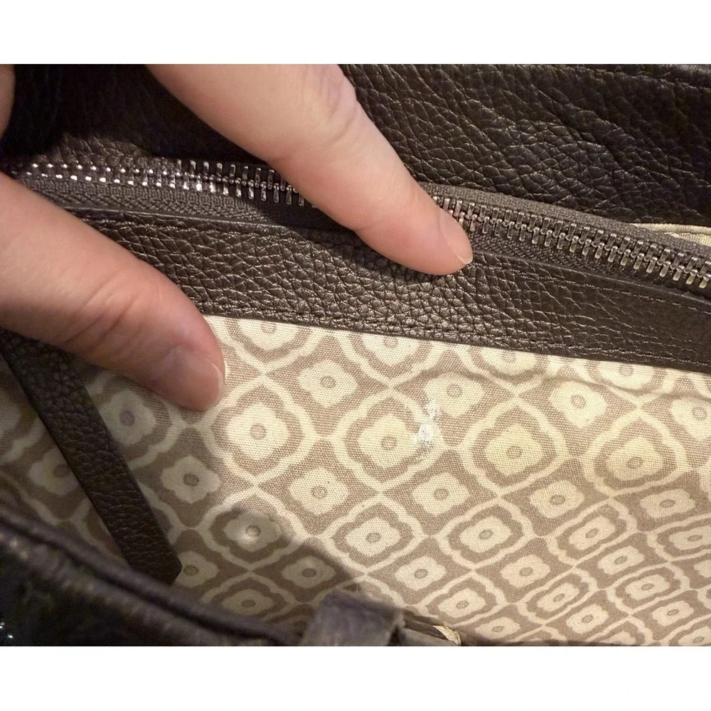 Brighton Pretty Tough Jax Tote Pebble Grain Leather Handbag Capsule Quiet Luxury - Picture 12 of 17